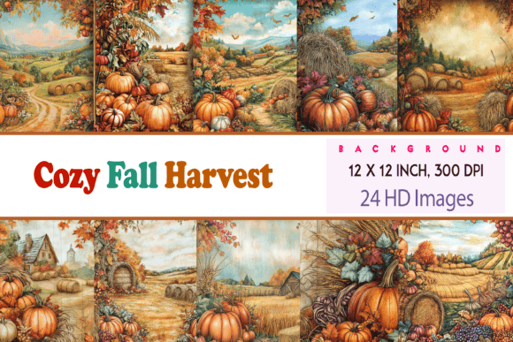 Download Cozy Fall Harvest Junk Journal - Harvest junk journal Collection
