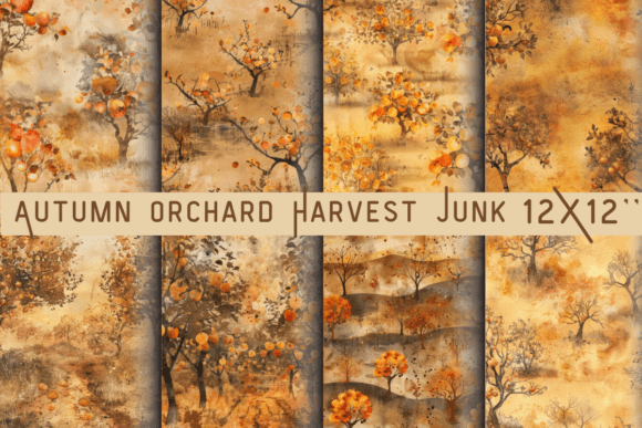 Download Autumn Orchard Harvest Junk Journal - Harvest junk journal Collection